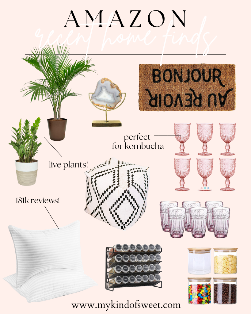 Amazon recent home finds graphic