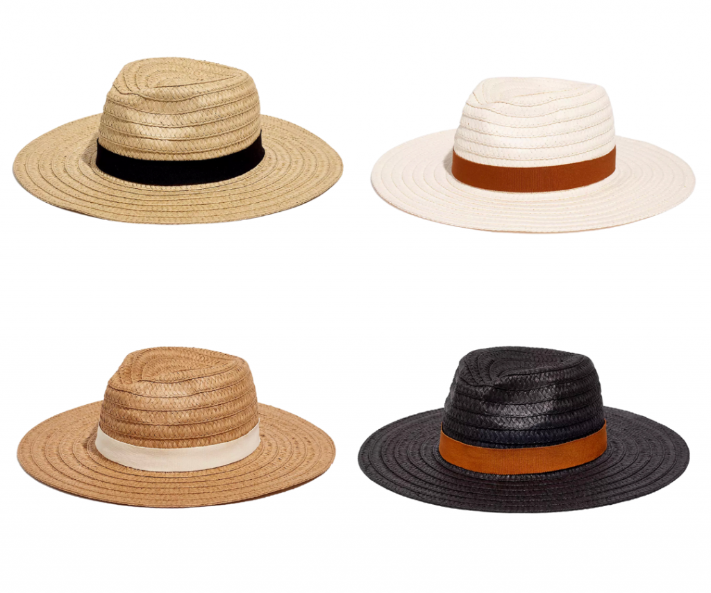 Madewell packable straw hat