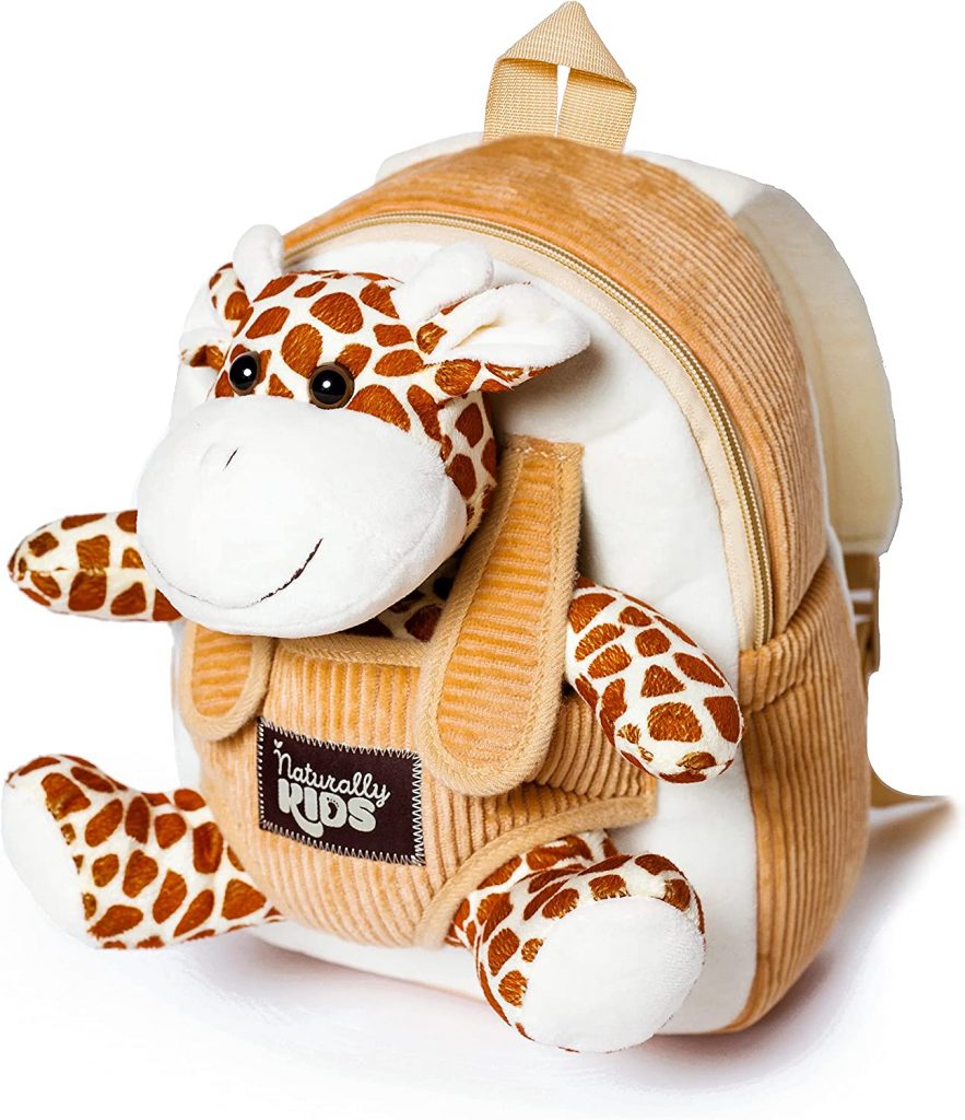 STUFFED GIRAFFE BACKPACK