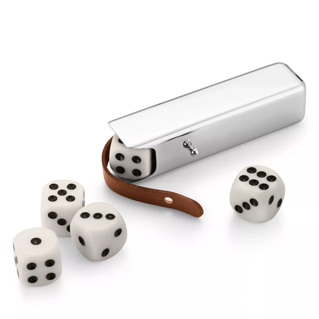 GEORG JENSEN DICE SET