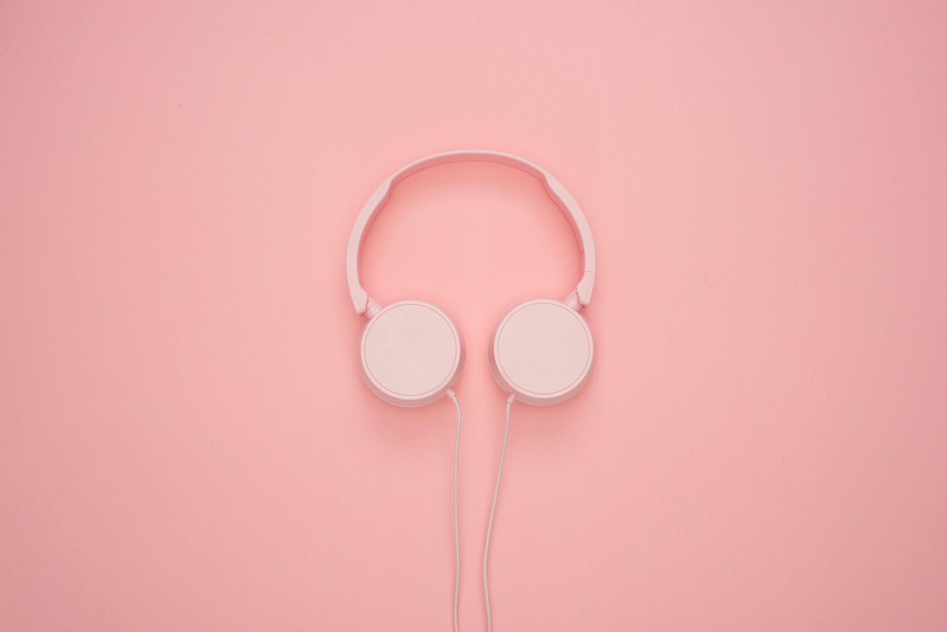 white headphones