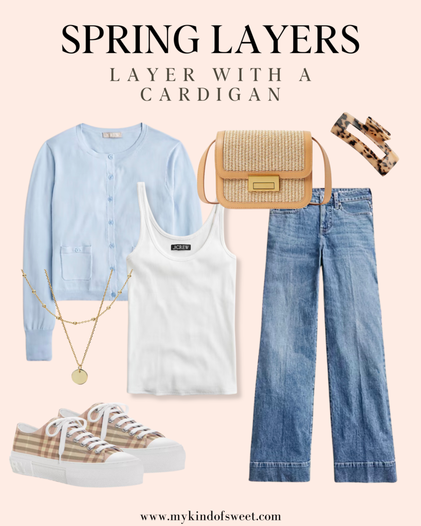 Layered Looks You’ll Love Wearing This Spring, cardigan