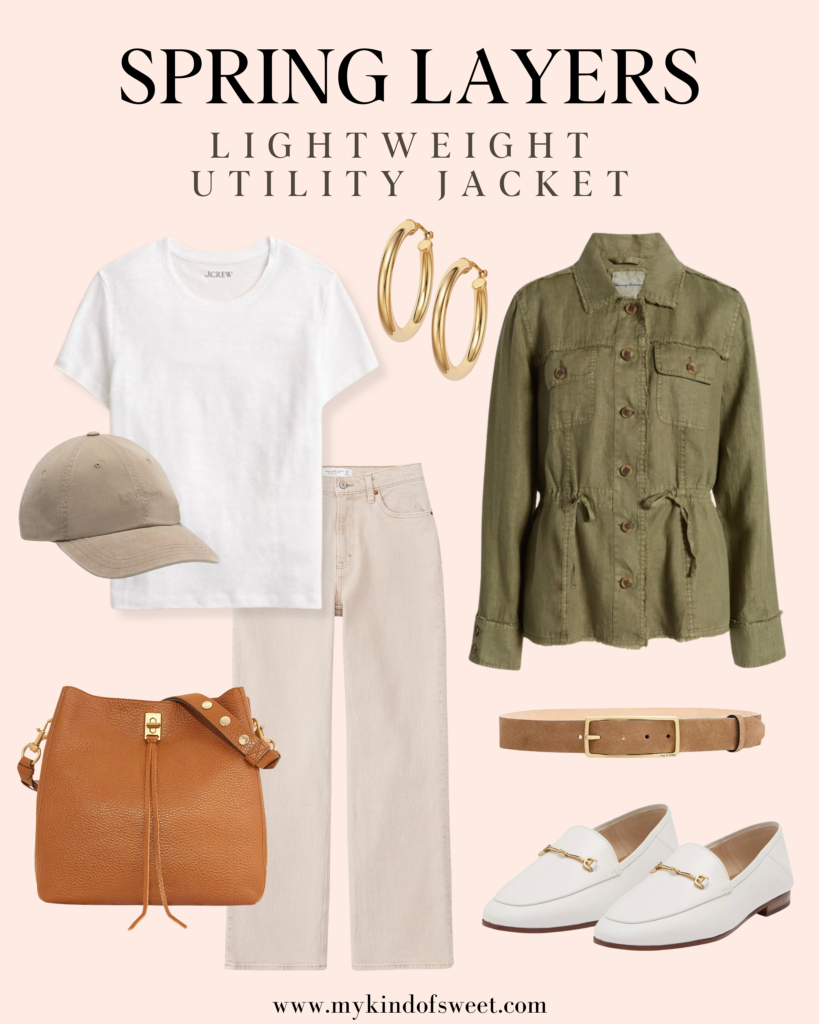 Layered Looks You’ll Love Wearing This Spring, utility jacket